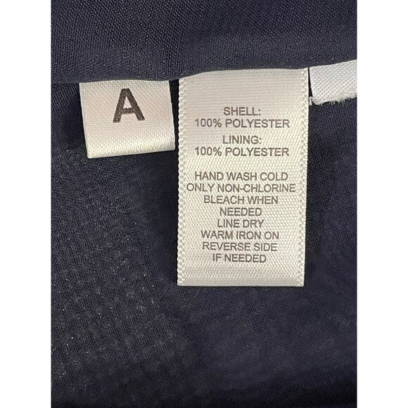 Ann Taylor Loft Sequined Top - Size PM - Dark Blue w/Black Sequins - Picture 7 of 8